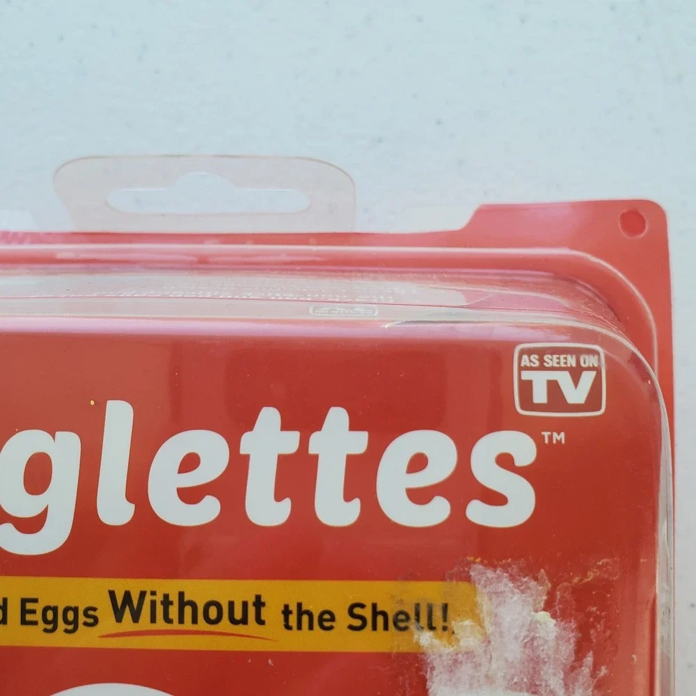 Egglettes Hard BoiledEggs Without The Shell Pack of 4. As Seen On‎ TV. *New*